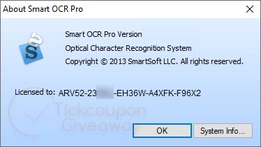 About SmartOCR PRO About Smartocr Pro