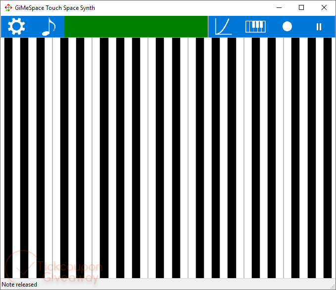 Gimespace Touchspace Synth Screenshot