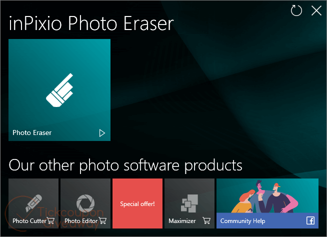 InPixio Photo Eraser Screenshot Inpixio Photo Eraser Screenshot