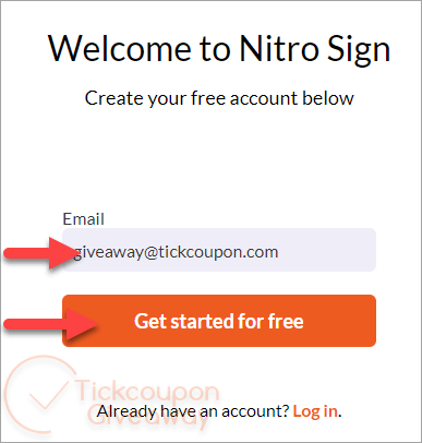 Nitro Sign Premium Email Nitro Sign Premium Email