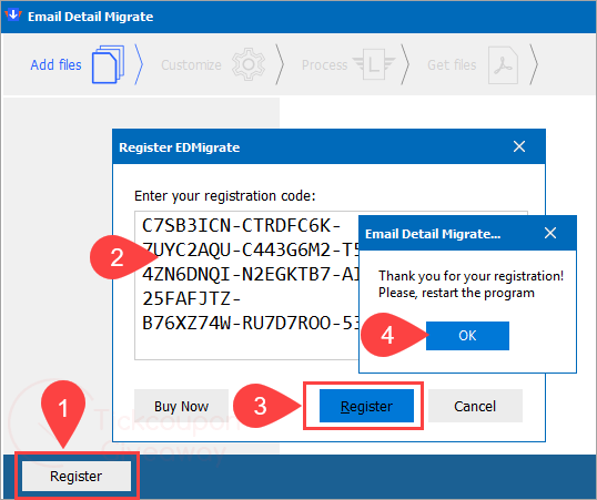 Email Detail Migrate Full License Key