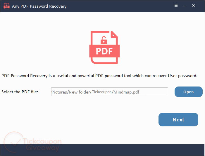 Any Pdf Password Recovery Giveaway