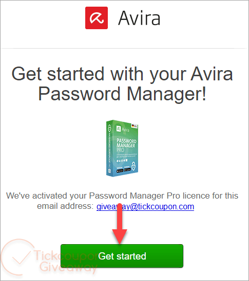Avira Password Manager Pro Get Started