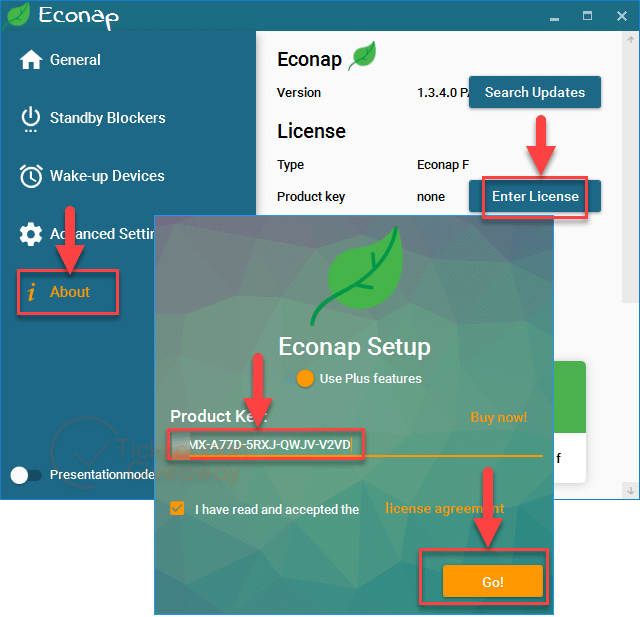 Econap Activate Econap Activate