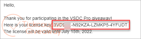 License Key VSDC Video Editor Pro License Key VSDC Video Editor Pro