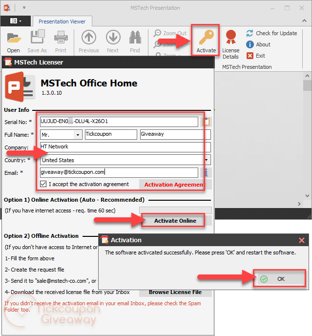 Mstech Office Home Lifetime Activate