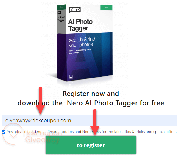Nero AI Photo Tagger Register Nero Ai Photo Tagger Register