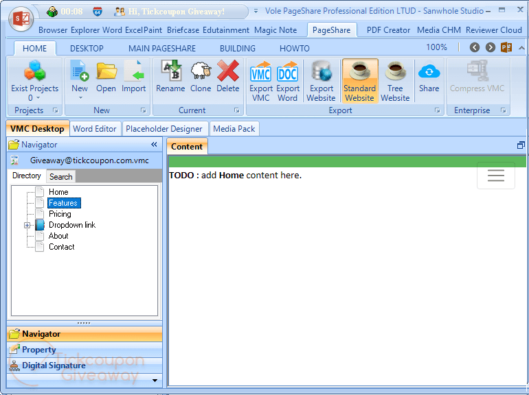 Vole PageShare Professional Giveaway Vole Pageshare Professional Giveaway