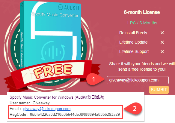 audkit spotify music converter giveaway Audkit Spotify Music Converter Giveaway