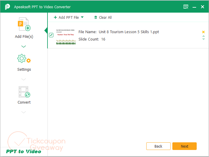 Apeaksoft PPT to Video Converter Giveaway apeaksoft ppt to video converter giveaway