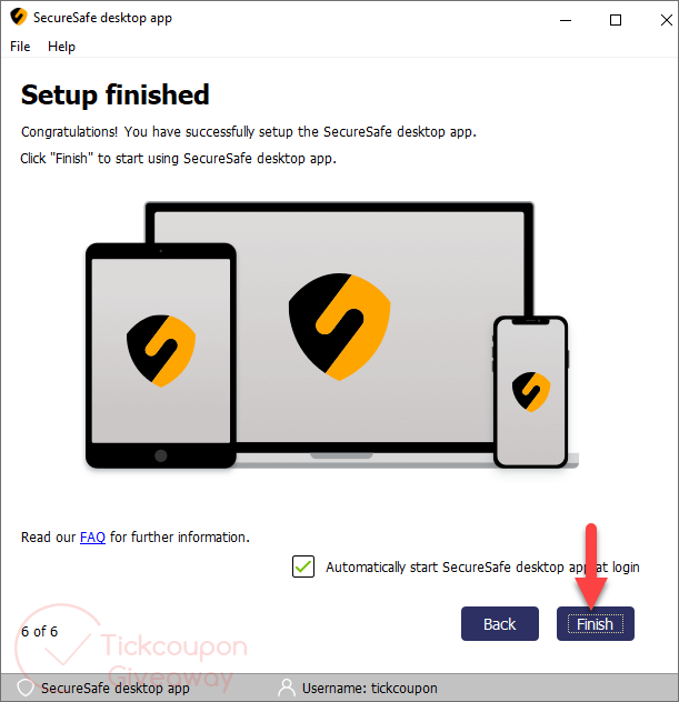 Securesafe Password Manager Pro Installation