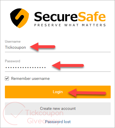 Securesafe Password Manager Pro Login