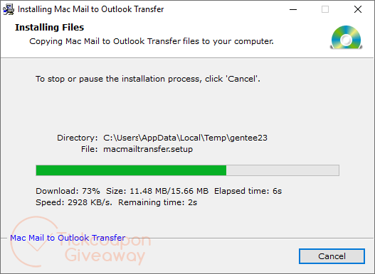 mac mail to outlook transfer installation
