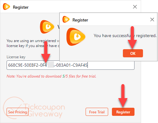 register vidjuice unitube video downloader