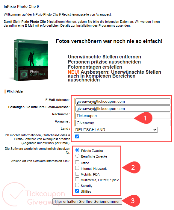 inpixio photo clip pro giveaway page inpixio photo clip pro giveaway page