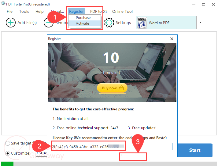 pdf forte pro free license key full version
