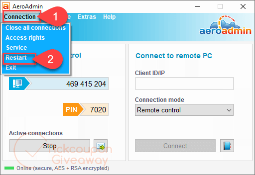get aeroadmin pro version