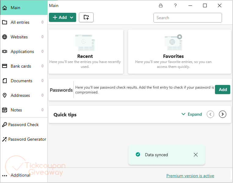 kaspersky password manager giveaway
