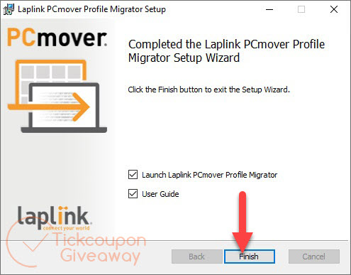 laplink pcmover profile migrator installation
