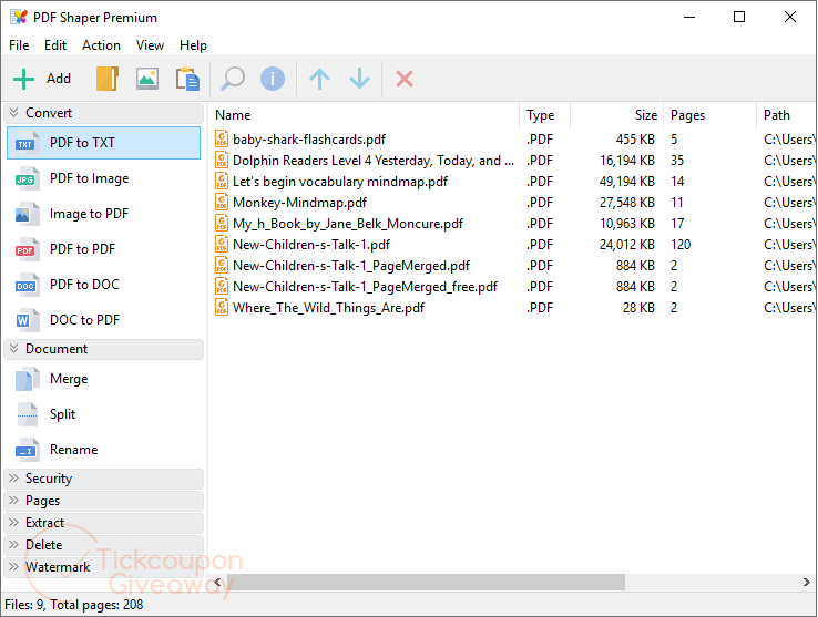 pdf shaper premium giveaway