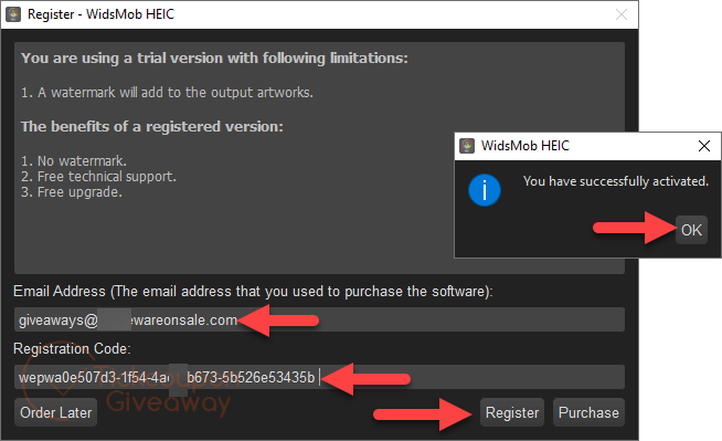 WidsMob HEIC Registration widsmob heic registration