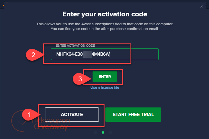 activate avast ultimate