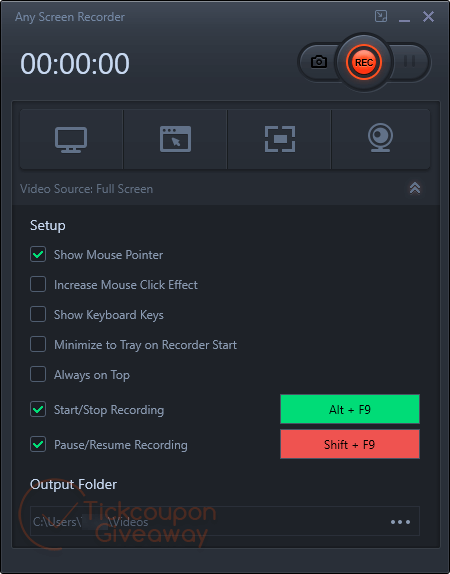any screen recorder giveaway