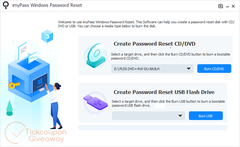 apeaksoft imypass windows password reset giveaway
