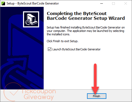 bytescout barcode generator installation