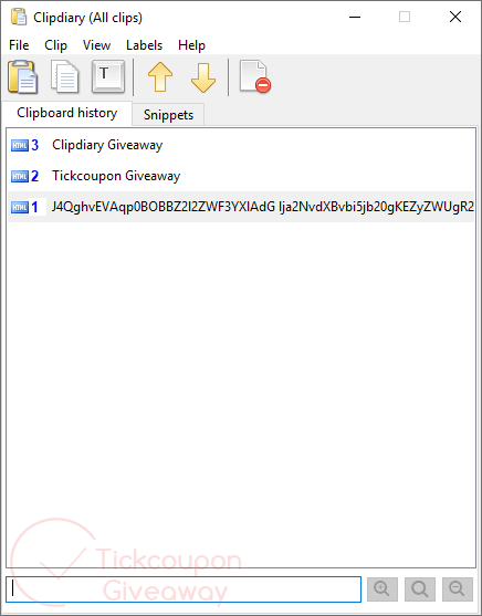 clipdiary screenshot
