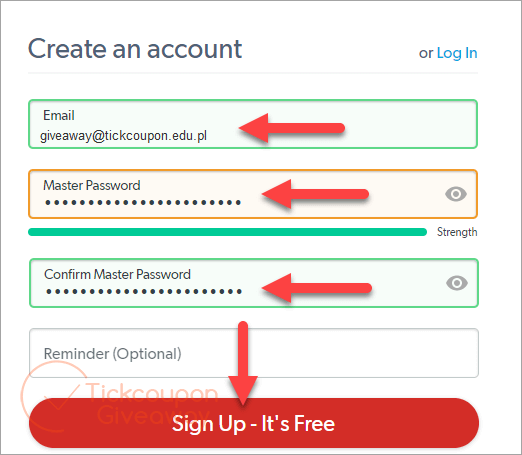 create account lastpass premium