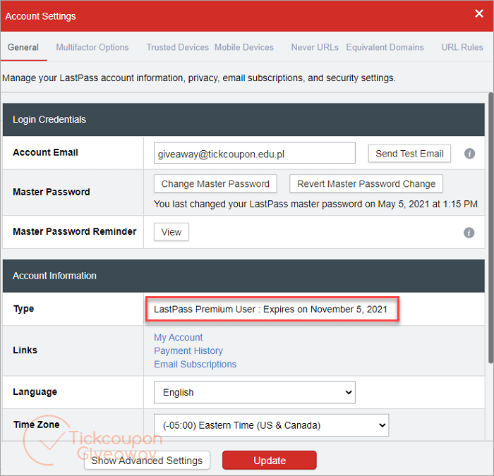 lastpass premium subscription