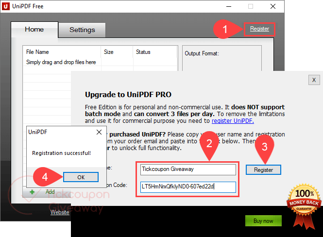 unipdf pro registration key full free
