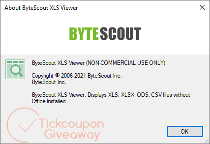 about bytescout xls viewer