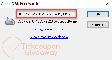 About OK Print Watch about o&k print watch