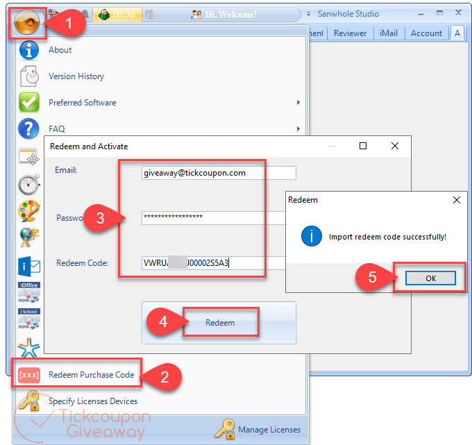 import redeem code vole word reviewer professional