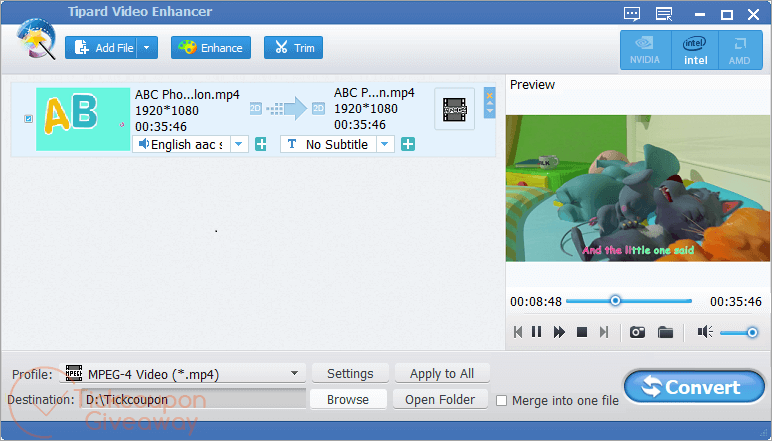 tipard video enhancer giveaway