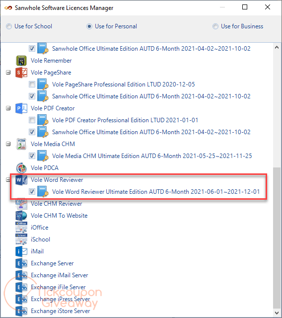 vole word reviewer professional subsciption