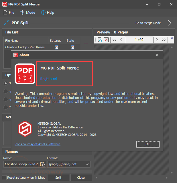 about mg pdf split merge