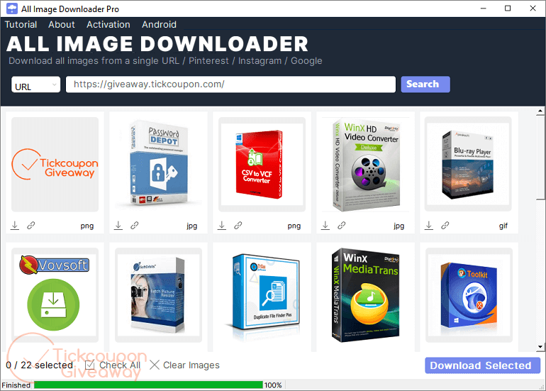 All Image Downloader Pro Giveaway