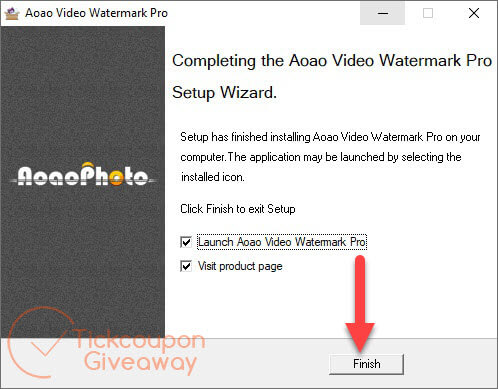 Install Aoao Video Watermark Pro Install Aoao Video Watermark Pro