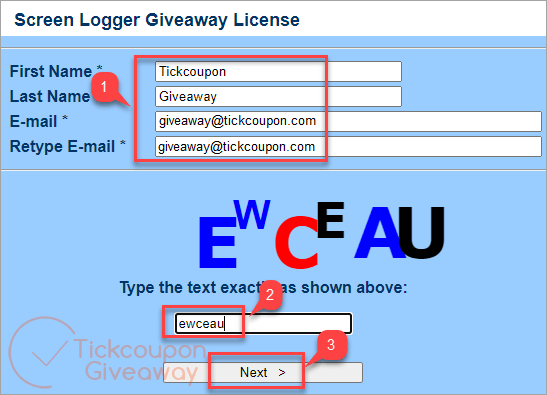 pcwinsoft screen logger giveaway license