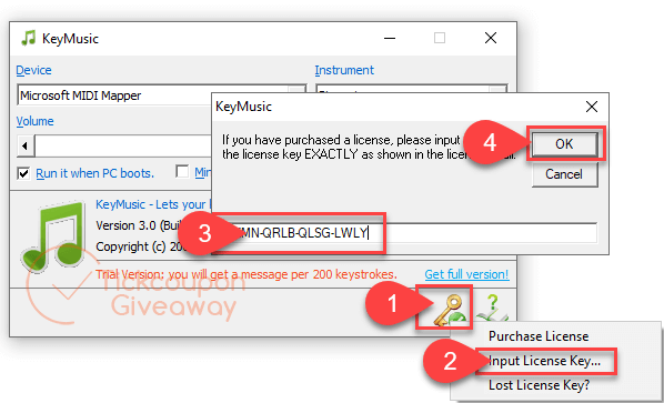 Register TriSun KeyMusic register trisun keymusic