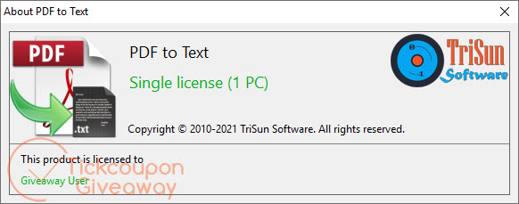 About TrisunSoft PDF to