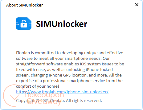 About iToolab SIMUnlocker