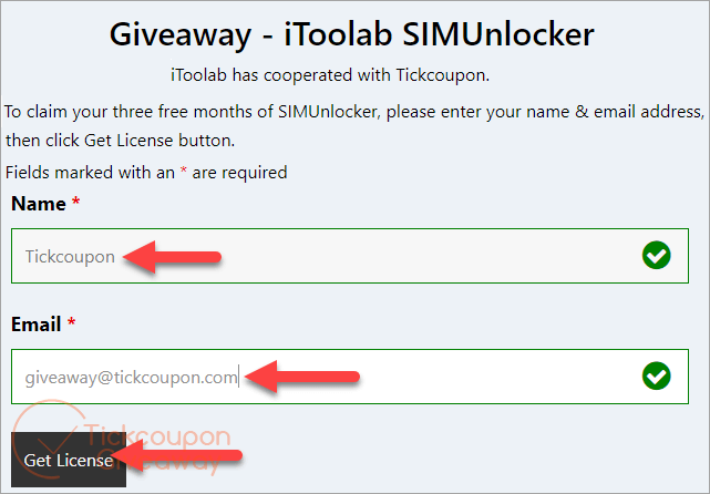 Get License iToolab SIMUnlocker