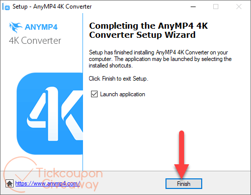 Install AnyMP4 4K Converter