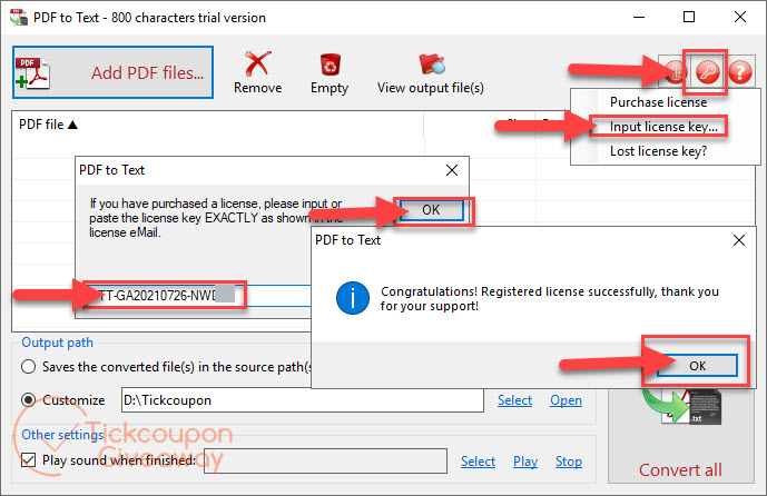 Register TrisunSoft PDF to