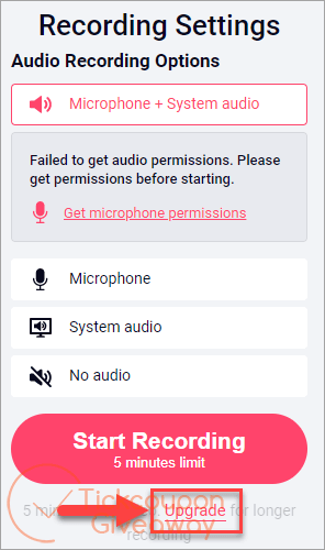 Upgrade RecordCast Cover Request