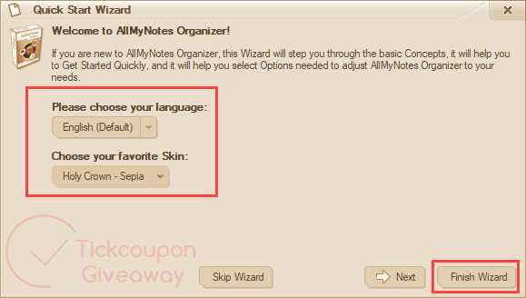 allmynotes organizer deluxe full version
